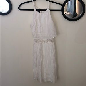 White Graduation Dress